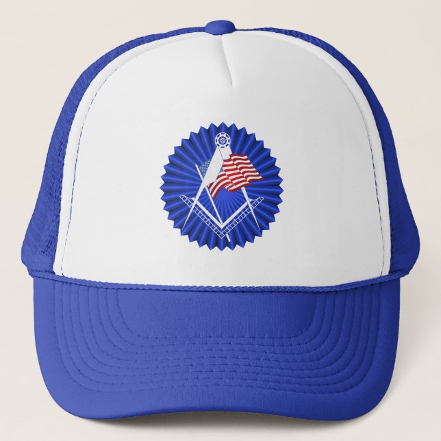 Casquette Symbole franc-maçonnerie (Devant)