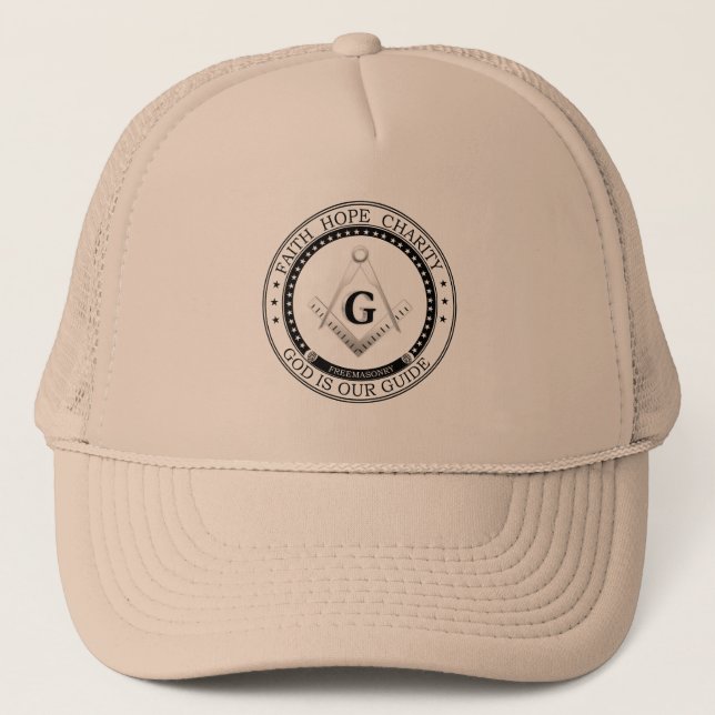 Casquette Symbole franc-maçonnerie (Devant)