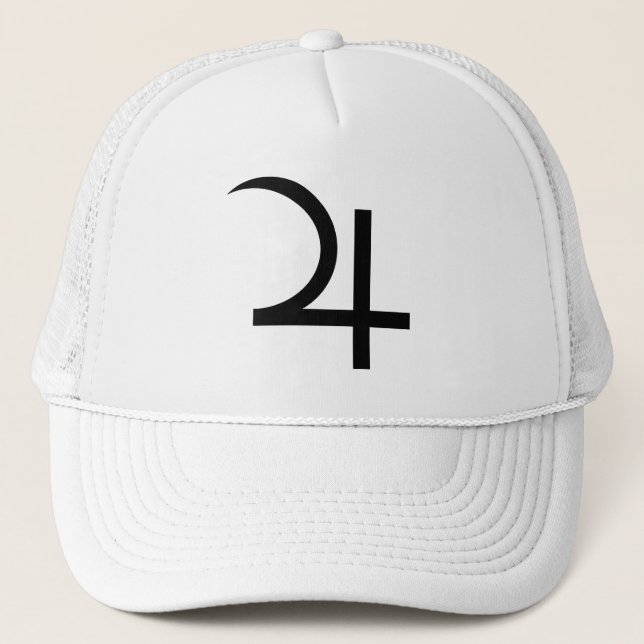 Casquette Symbole Jupiter de la planète (noir) (Devant)