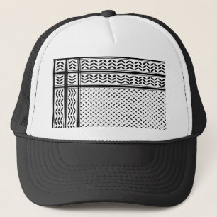 Casquette Symbole Keffiyeh de la Palestine Motif de résistan