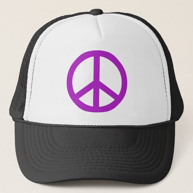 Casquette SYMBOLE Lavande DE LA PAIX (Devant)