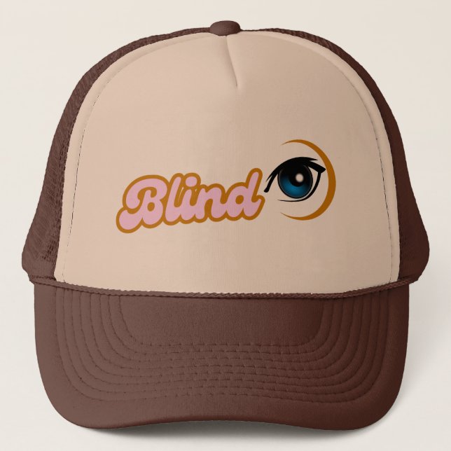 Casquette symbole oeil aveugle (Devant)