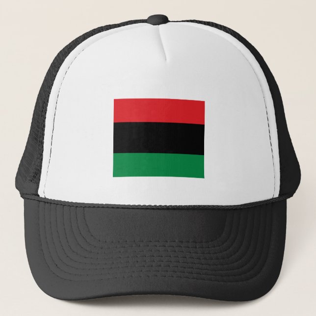 Casquette Symbole panafricain du drapeau et de l'union / fan (Devant)
