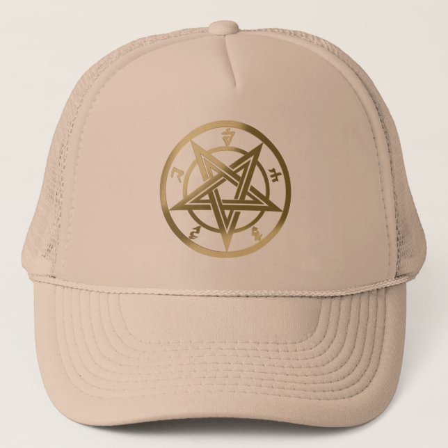 Casquette Symbole pentagramme classique (Devant)