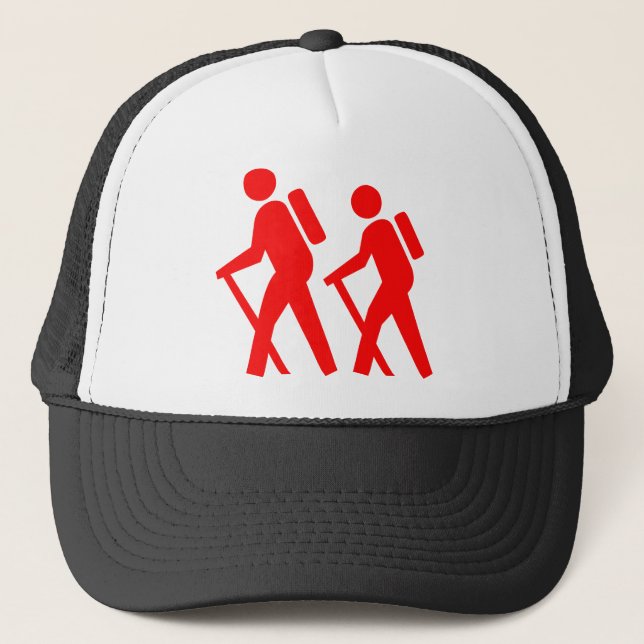 Casquette Symbole randonnée (Devant)