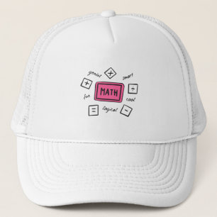 Casquette Symboles mathématiques élèves et parents