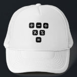 Casquette Symboles mathématiques Signes mathématiques<br><div class="desc">Math design cool et drôle avec quelques symboles mathématiques de base et des signes mathématiques. Un match parfait pour les enfants,  les élèves et les enseignants ainsi que pour les parents.</div>