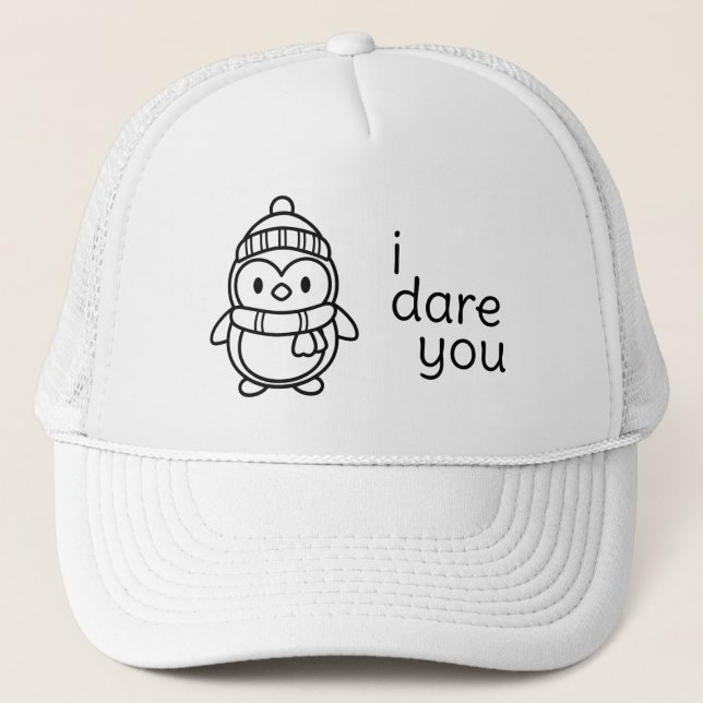Casquette sympa et drôle (Devant)
