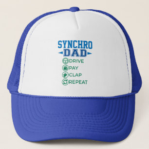 Casquette Synchro Papa Drive Paie Clap Synchronisé Patinage