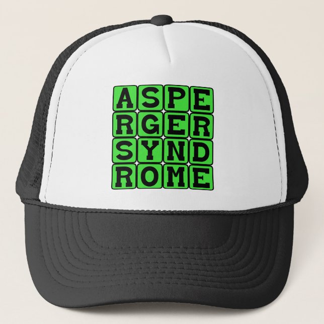 Casquette Syndrome d'Asperger, Condition médicale (Devant)