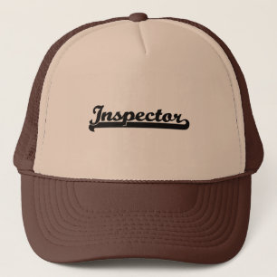 Casquette Système de travail classique d'inspecteur