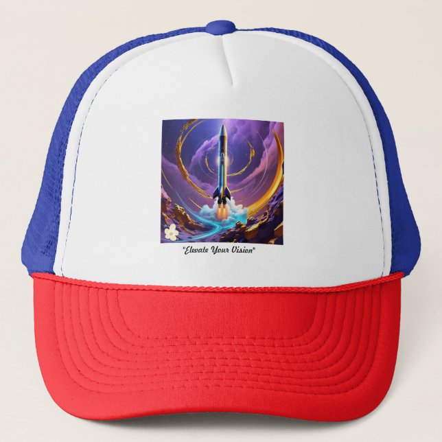 Casquette "Systèmes de propulsion de fusée" (Devant)