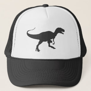 Casquette T-Rex Tyrannosaurus noir et blanc