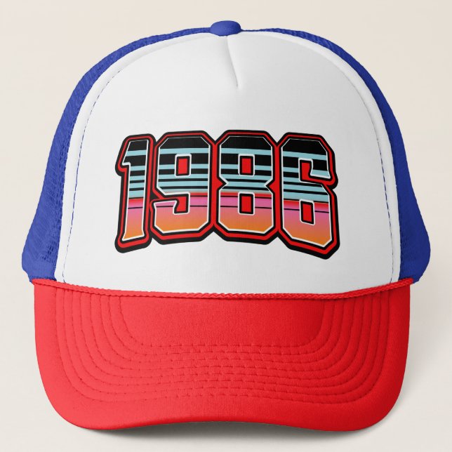 Casquette T-shirt 1986 (Devant)
