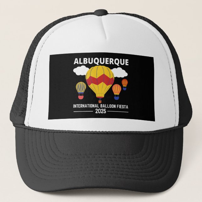 Casquette T-shirt Albuquerque Balloon Fiesta 2025 (Devant)