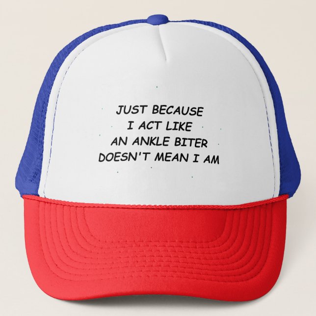 Casquette T-shirt Ankle Biter (Devant)