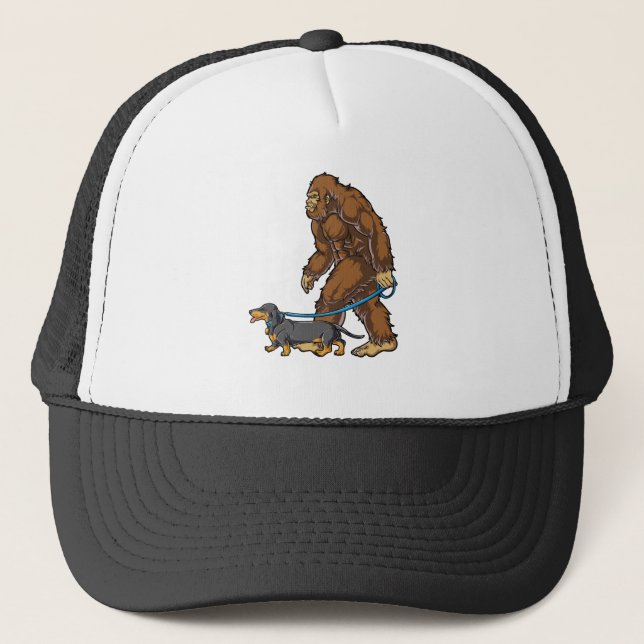 Casquette T-shirt Bigfoot pour Men Women Boys (Devant)