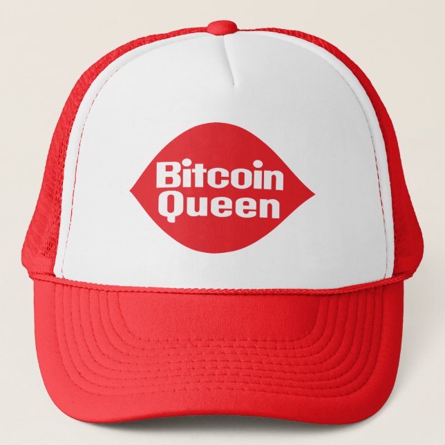 Casquette T-shirt Bitcoin Queen Parody (Devant)