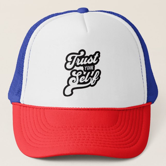 Casquette T-shirt Confiance en Soi (Devant)
