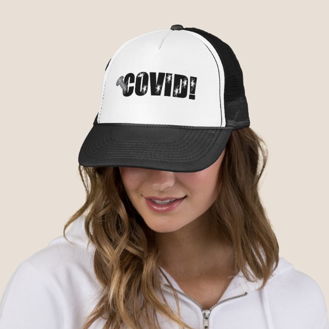 Casquette T-Shirt Covid Vis (En situation)