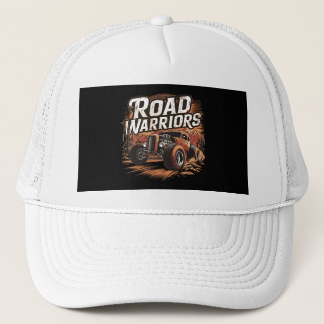 Casquette T-shirt de course dans le désert (Devant)