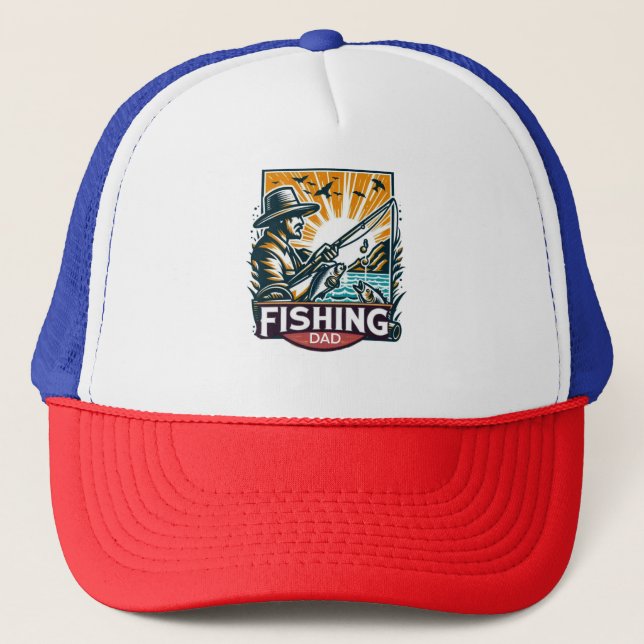 Casquette T-shirt de pêche (Devant)