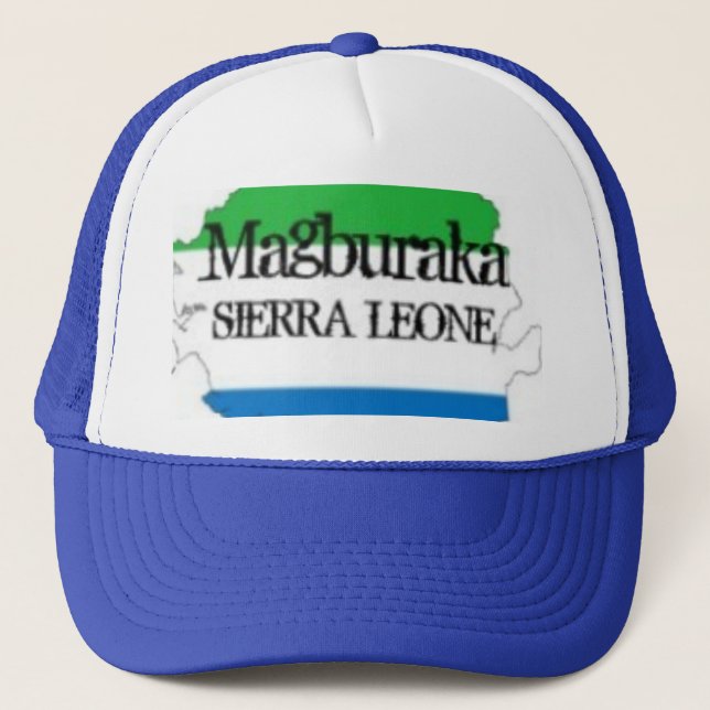 Casquette T-SHIRT de SIERRA LEONE ET etc. (magburaka) (Devant)