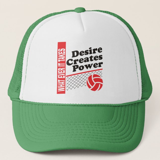 Casquette T-shirt de volleyball (Devant)