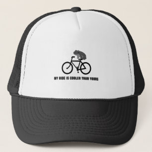 Casquette T-shirt drôle de grenouille à vélo   Animal de cyc