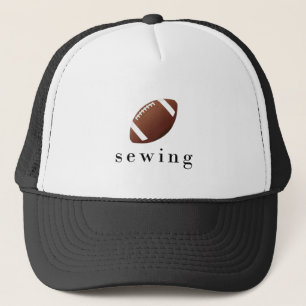 Casquette T-shirt drôle et hilarant de football de couture