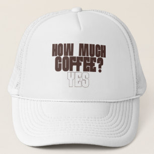 Casquette T-shirt drôle pour amateur de café – “Combien de c