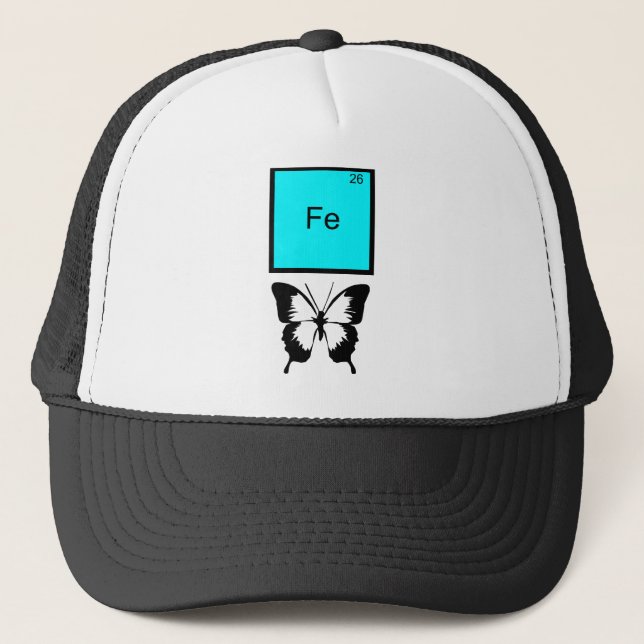 Casquette T-Shirt Iron Butterfly Element Pun (Devant)