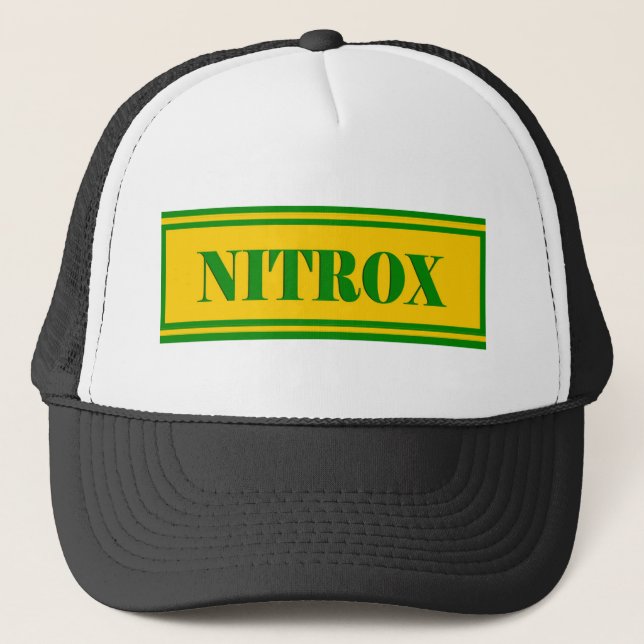 Casquette T-shirt NITRO de PLONGEUR AUTONOME de BOUTEILLE de (Devant)
