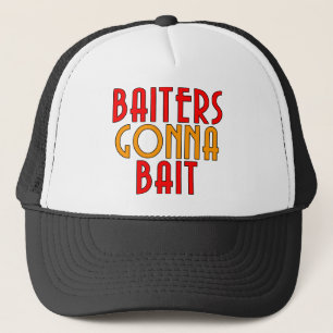 Casquette T-shirt pour pêcheur drôle Baiters Gonna Bait