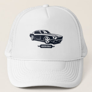 Casquette T-shirt silhouette de muscle car américaine