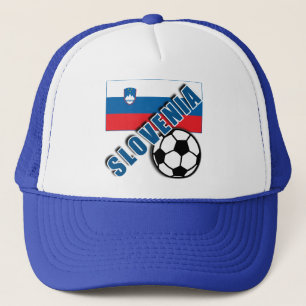 Casquette T-shirts de fan de foot du monde de la SLOVÉNIE