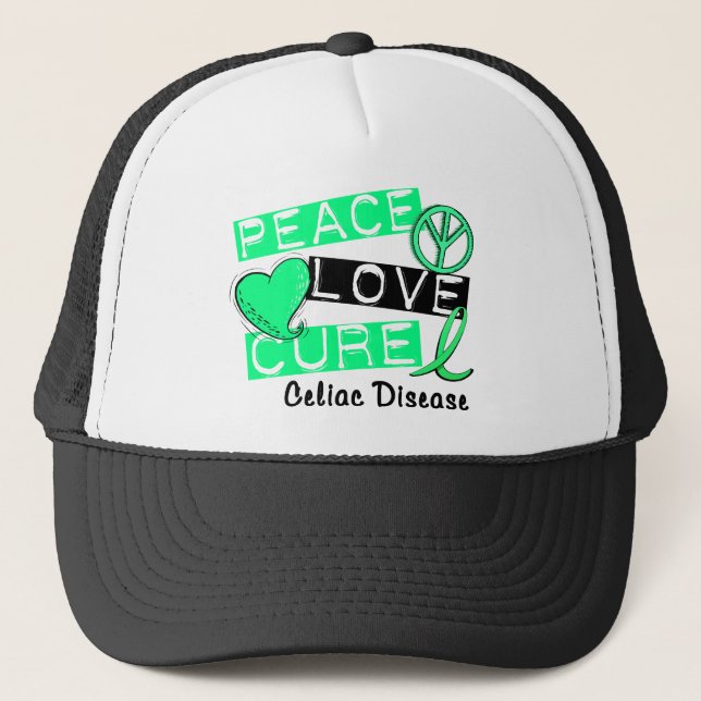 Casquette T-shirts de MALADIE COELIAQUE de TRAITEMENT (Devant)