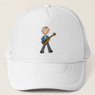Casquette T-shirts et cadeaux avec personnage masculin en bâ