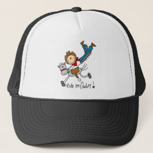 Casquette T-shirts et cadeaux Cowboy Stick Figure