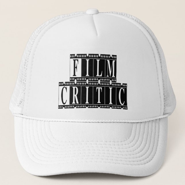 Casquette T-shirts et cadeaux critiques de films. (Devant)