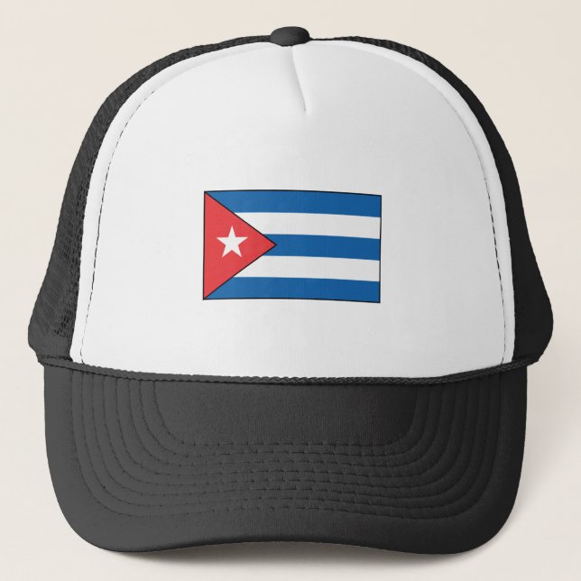Casquette T-shirts et cadeaux cubains de drapeau (Devant)