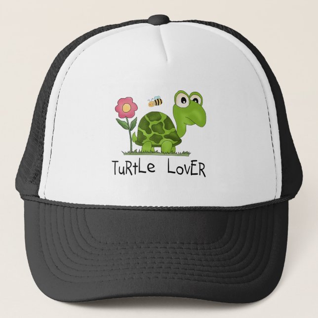Casquette T-shirts et cadeaux d'amant de tortue (Devant)