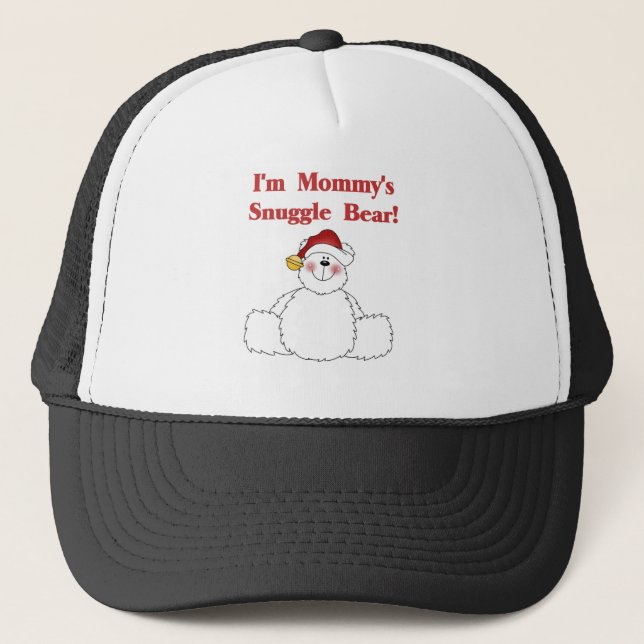 Casquette T-shirts et cadeaux de maman's Snuggle Bear (Devant)