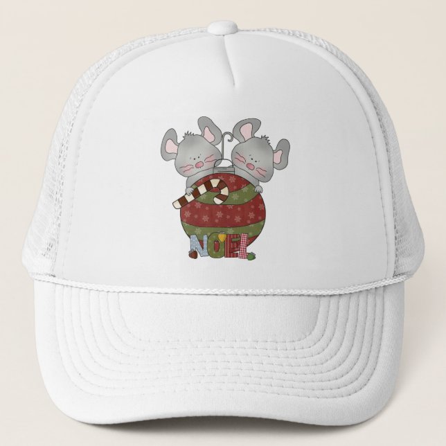Casquette T-shirts et cadeaux de Noël Mice (Devant)