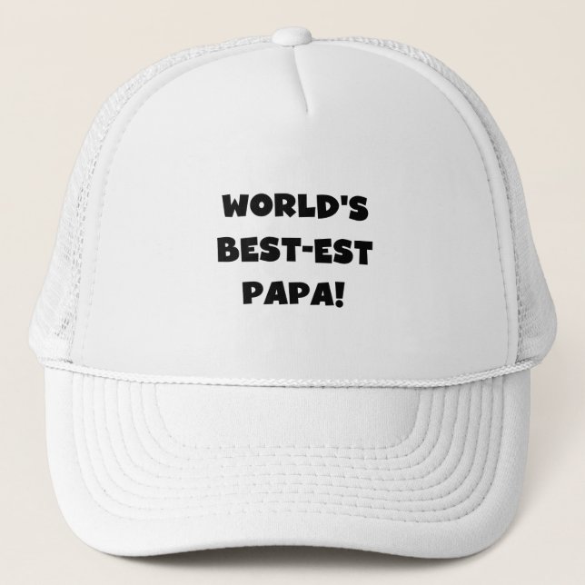 Casquette T-shirts et cadeaux de papa du Meilleur-est du (Devant)
