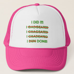 Casquette T-shirts et cadeaux drôles d'obtention du diplôm