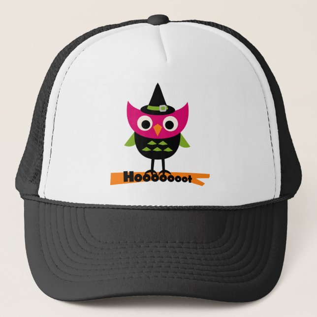 Casquette T-shirts et cadeaux Halloween Owl (Devant)