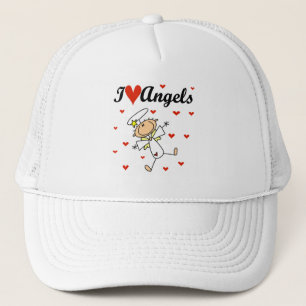 Casquette T-shirts et cadeaux I Love Angels