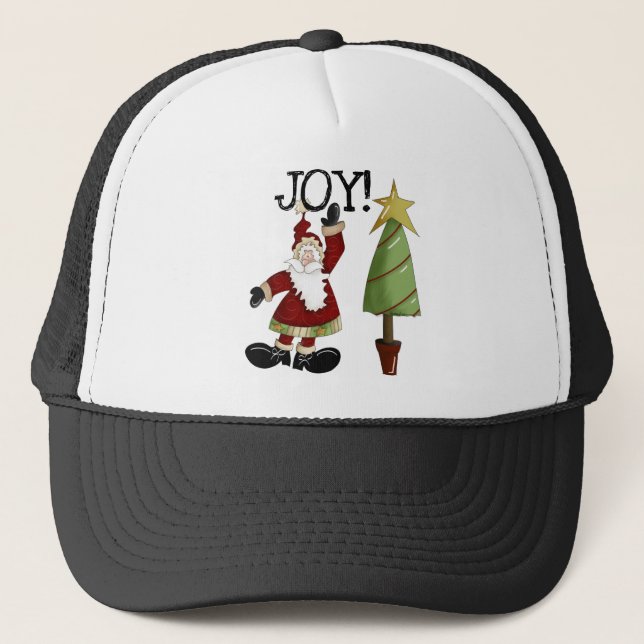 Casquette T-shirts et cadeaux JOY Santa Claus (Devant)