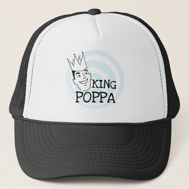 Casquette T-shirts et cadeaux King Poppa (Devant)
